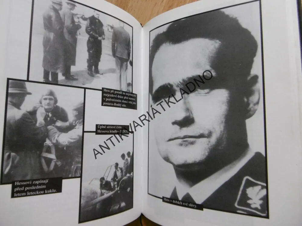HESS, PODIVNÝ KONEC NEJSTARŠÍHO ŠPANDAVSKÉHO VĚZNĚ, HUGH THOMAS, **an