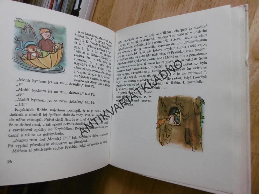 MEDVÍDEK PÚ, A.A.MILNE, JAROMÍR ZÁPAL, 1972