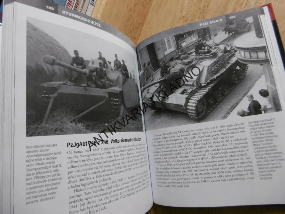 STURMGESCHÜTZ, TANKY, STÍHAČE TANKŮ, WAFFEN-SS, LUFTWAFFE, 1943-45, THOMAS ANDERSON, **an