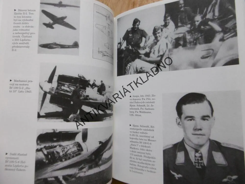 VÁLEČNÝ DENÍK HELMUTA LIPFERTA, HELMUT LIPFERT, WERNER GIRBIG, LETECTVÍ, PILOT, **an