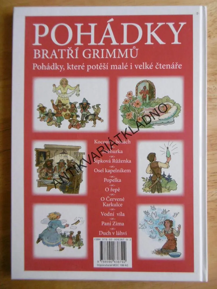 POHÁDKY BRATŘÍ GRIMMŮ, OTAKAR ČEMUS, **an