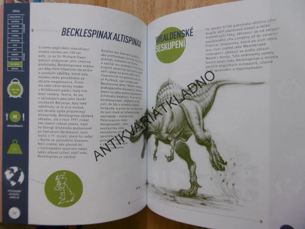 VELKÁ KNIHA DINOSAURŮ, KEIRON PIM, DINOSAUŘI,FABIO PASTORI,2015, **an
