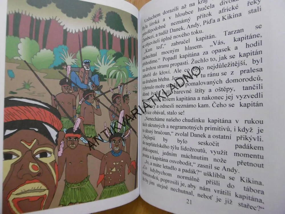 KNIHA O TARZANOVI, TARZAN,