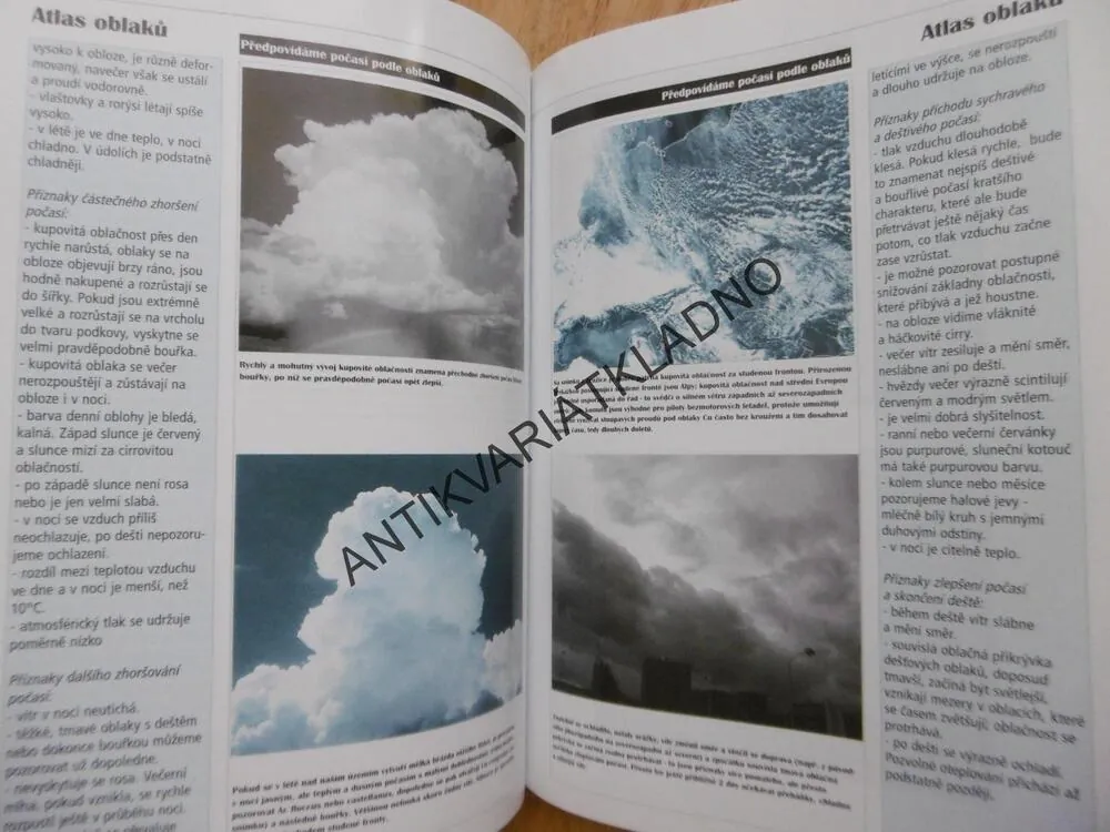 ILUSTROVANÝ ATLAS OBLAKŮ, PETR DVOŘÁK, **an