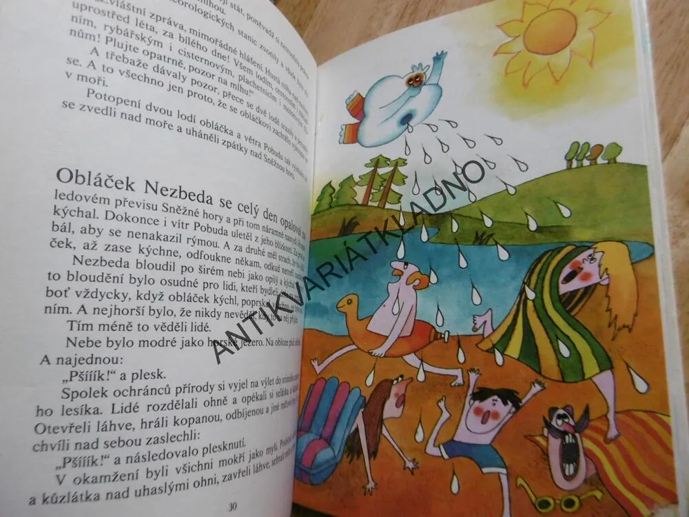 PŘÍHODY OBLÁČKA NEZBEDY, SMILJAN ROZMAN, JAN TOMÁNEK, 1987, **an