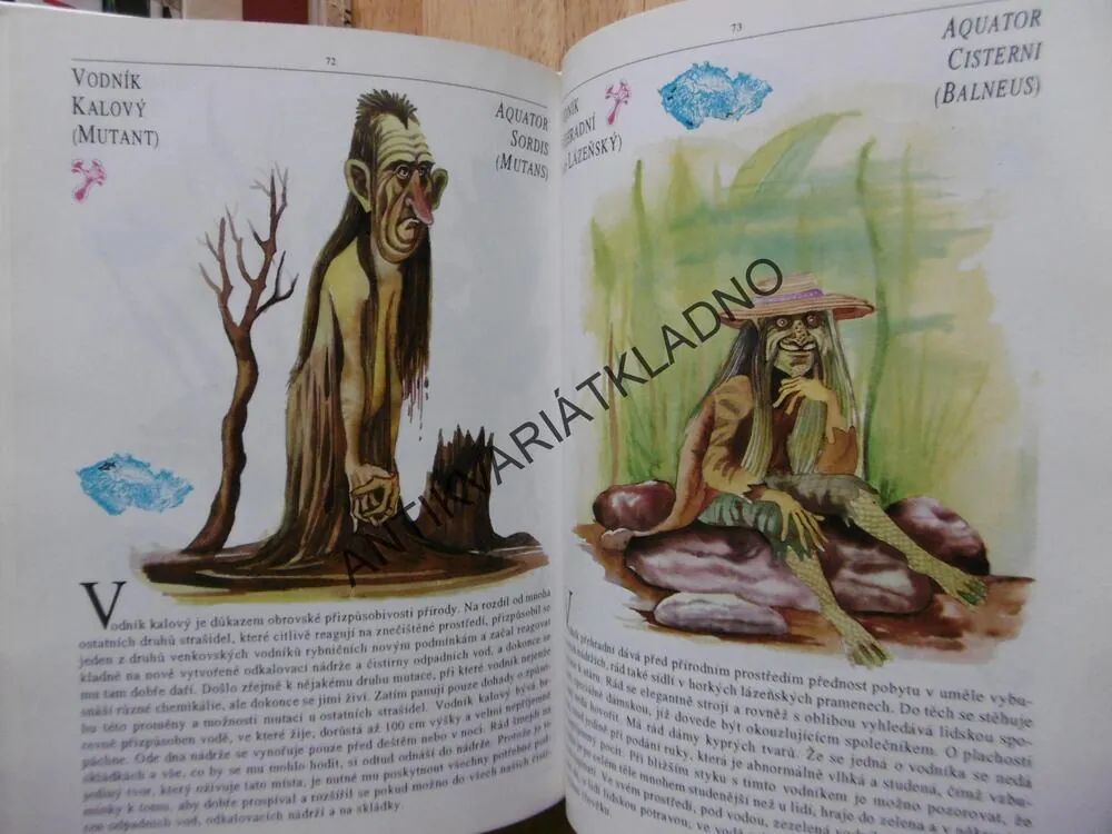 LEXIKON OHROŽENÝCH DRUHŮ STRAŠIDEL LESNÍCH, LUČNÍCH A DOMÁCÍCH, VÍTĚZSLAVA KLIMTOVÁ, **an