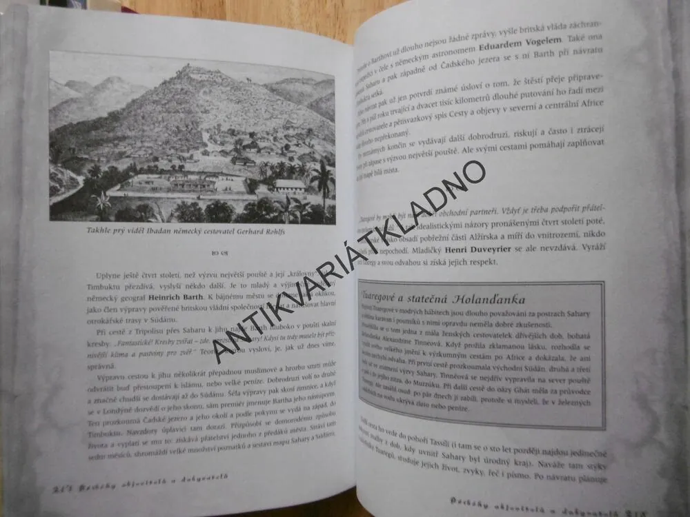 PŘÍBĚHY OBJEVITELŮ A DOBYVATELŮ, JIŘÍ HROMÁDKO - AUTOGRAM, **an