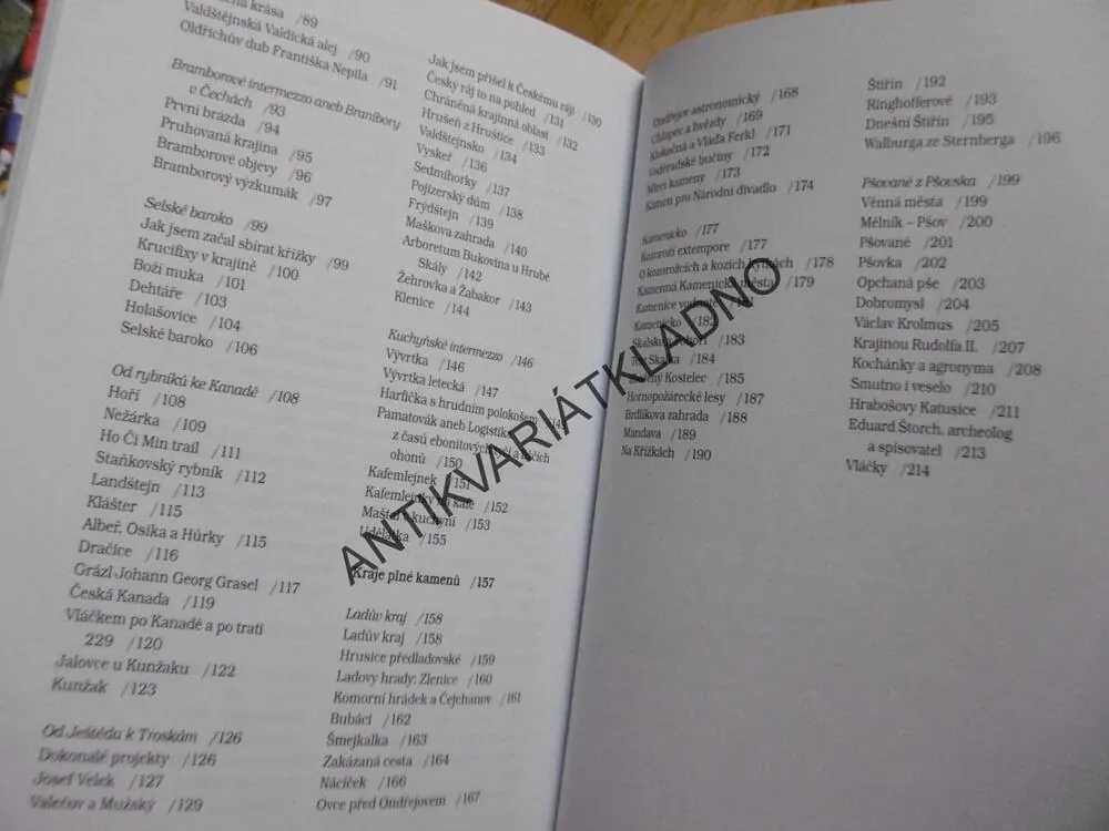 CESTOU NECESTOU ČESKOU KRAJINOU, VÁCLAV VĚTVIČKA, **an