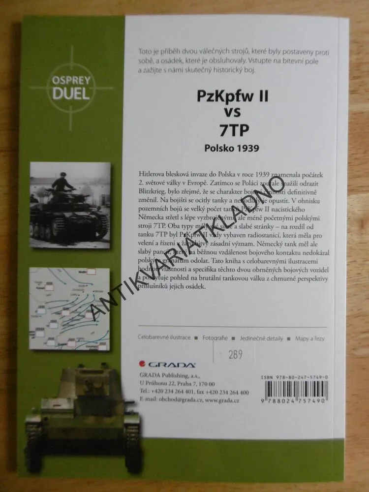 PZKPFW II VS 7TP, POLSKO 1939, DAVID R. HIGGINS, **an