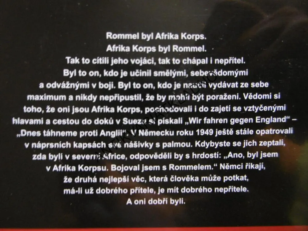 ROMMEL, BYL AFRIKA KORPS, AFRIKA KORPS BYL ROMMEL, DESMOND YOUNG, FAKTA A SVĚDECTVÍ, **an
