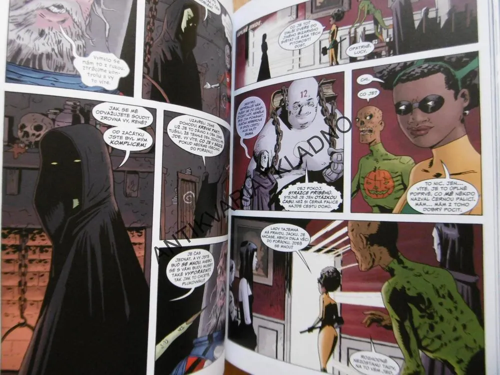 ČERNÁ PALICE, VZDOR OSUDU, ČÁST PRVNÍ, JEFF LEMIRE, ORMSTON, STEWART