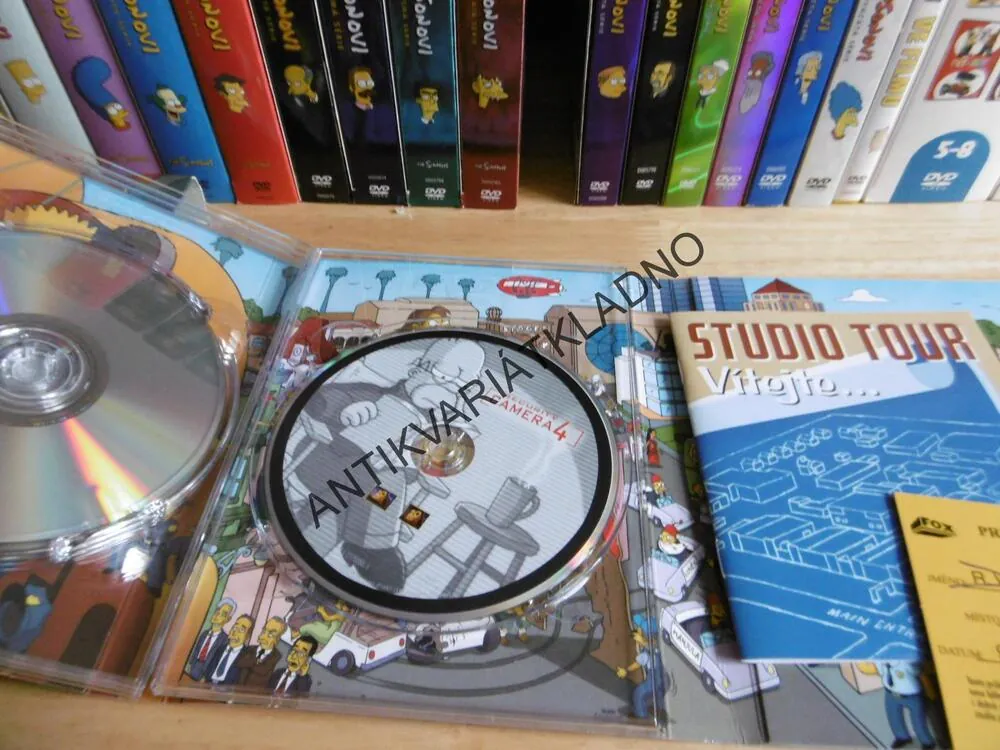 SIMPSONOVI, KOMPLETNÍ DESÁTÁ SÉRIE, 3 DVD FILM