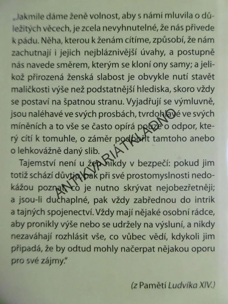 LUDVÍK XIV. PAMĚTI KRÁLE SLUNCE, MARTIN POKORNÝ, **an
