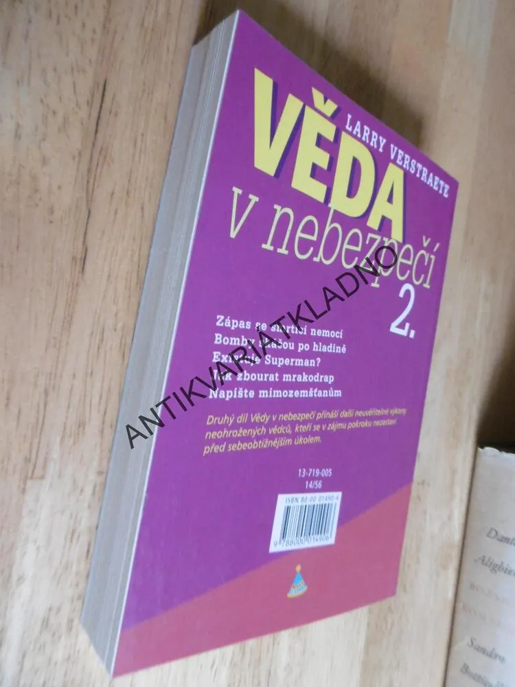 VĚDA V NEBEZPEČÍ,1-2, LARRY VERSTRAETE, **an