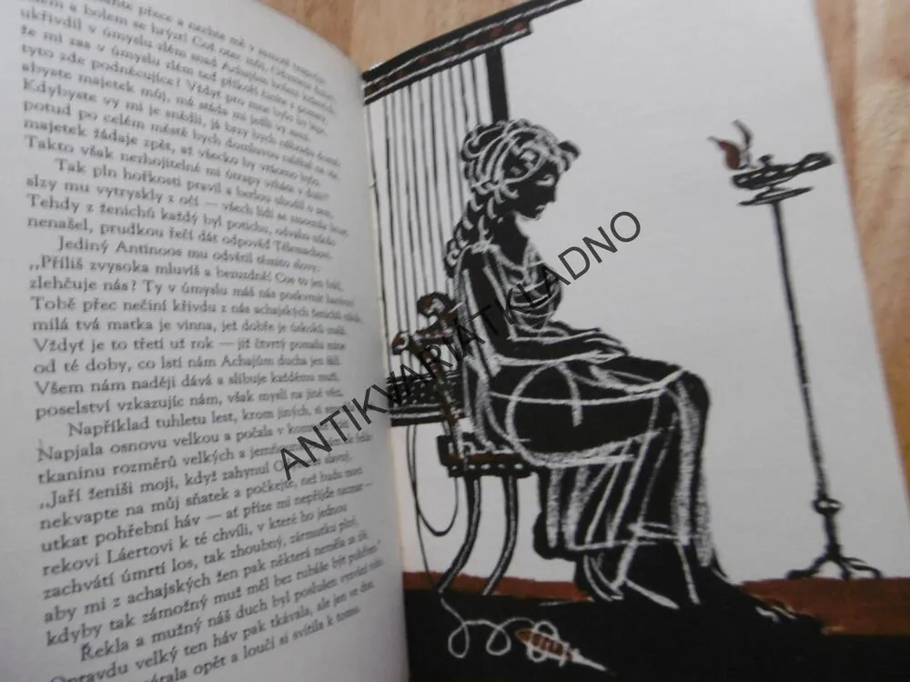 HOMÉR, ODYSSEIA, ARNOŠT PADERLÍK, 1967, **an