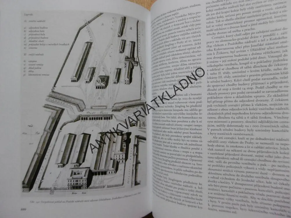 VELKÁ CESTA, JOSEF HONS, ČTENÍ O DRÁZE OLOMOUCKO PRAŽSKÉ