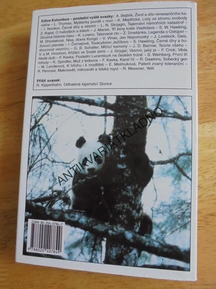 POSLEDNÍ PANDA, G.B.SCHALLER