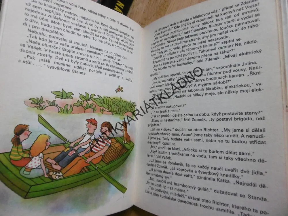 ZA DVĚ ČÁRKY PRÁZDNINY, ILONA BORSKÁ, GABRIEL FILCÍK, 1980, **an