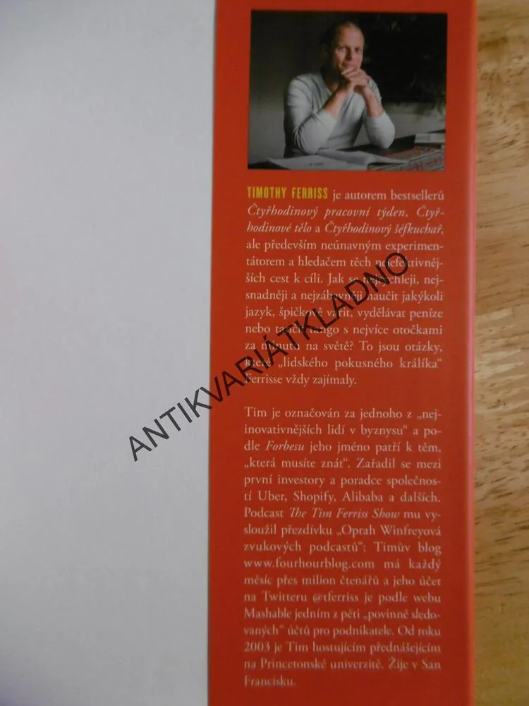 NÁSTROJE TITÁNŮ, TIM FERRISS, 