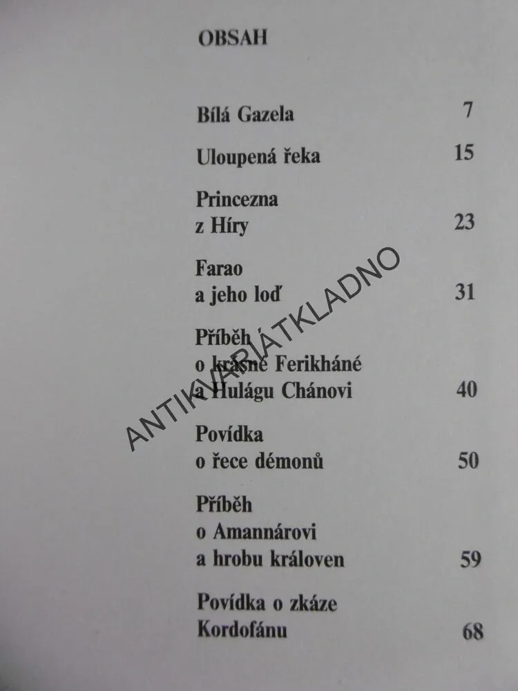 SEDM KUPCŮ, PŘÍBĚHY Z ORIENTU, V.A. RICHTER, **an