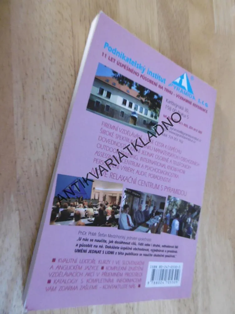 UMĚNÍ JEDNAT S LIDMI , CESTA K ÚSPĚCHU, JAROSLAV ŠTĚPANÍK, **an