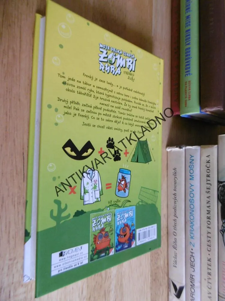 MOJE VELKÁ TLUSTÁ ZOMBÍ RYBA, FRENKÝ ZUŘÍ, MO O´HAROVÁ, **an