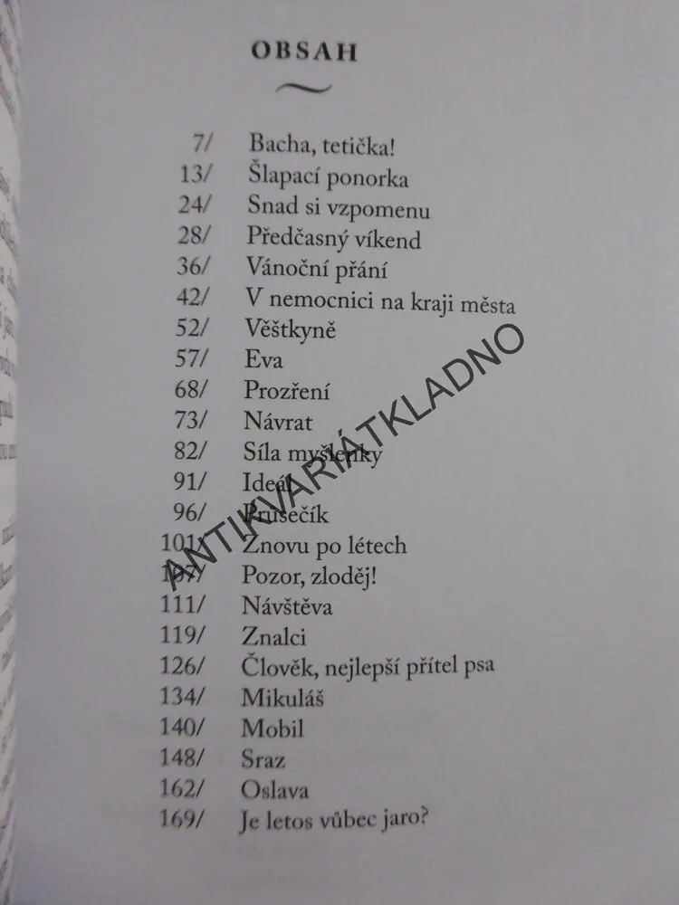 ŠLAPACÍ PONORKA, VLADIMÍR BERNÁŠEK- AUTOGRAM AUTORA, **an