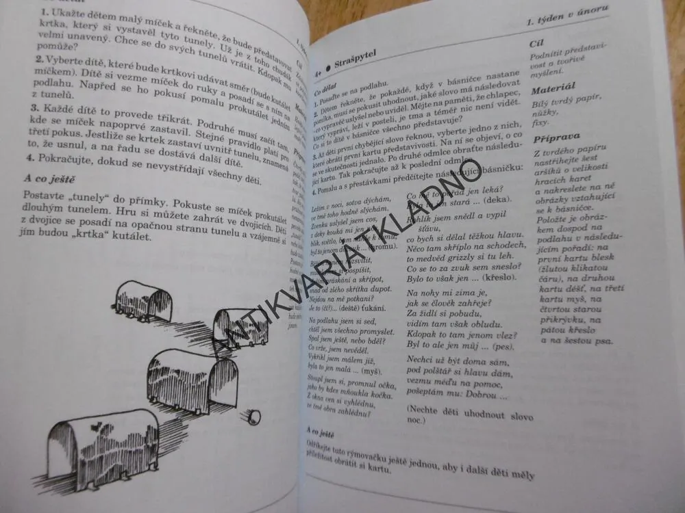 ŠKOLKA PLNÁ ZÁBAVY, PATTY CLAYCOMB, KALENDÁŘ TVOŘIVÝCH HER
