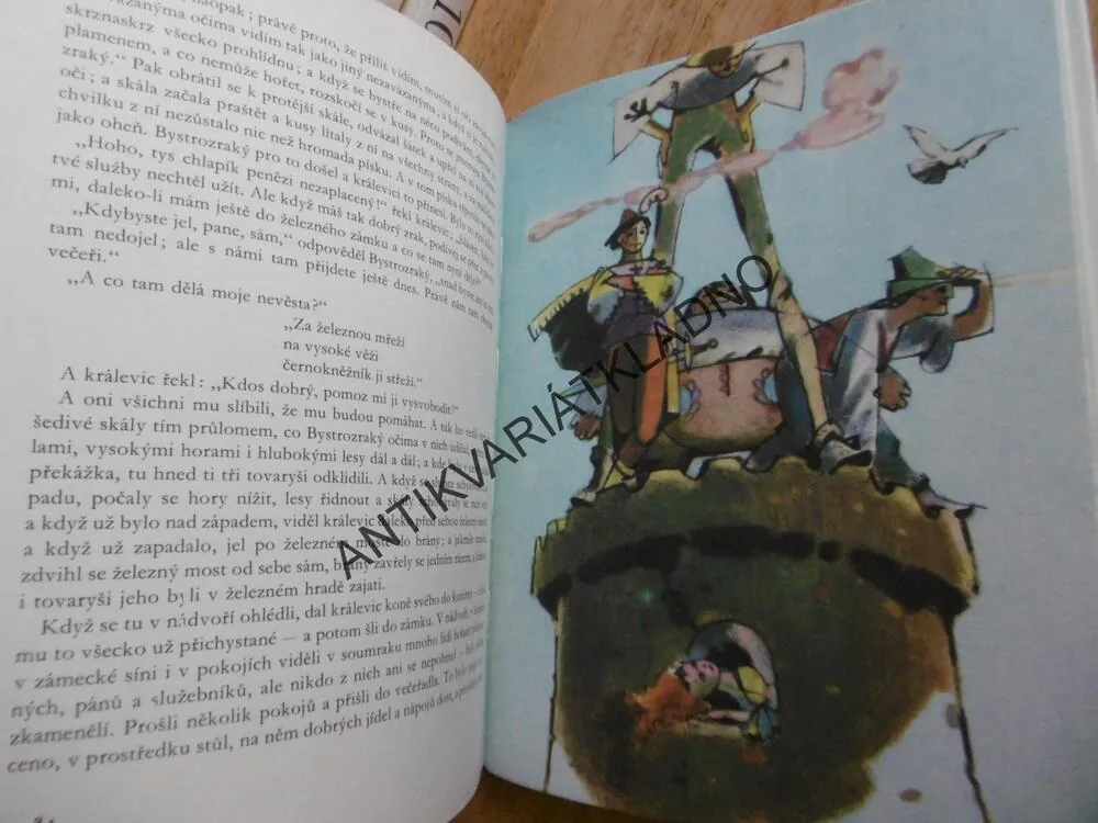 ČESKÉ A MORAVSKÉ POHÁDKY, ADOLF ZÁBRANSKÝ, 1974, **an