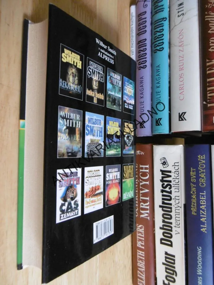 BĚSNĚNÍ, WILBUR SMITH, **an
