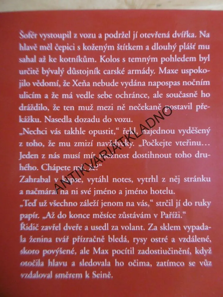 BÍLÁ VLČICE, THERESA RÉVAY, **an