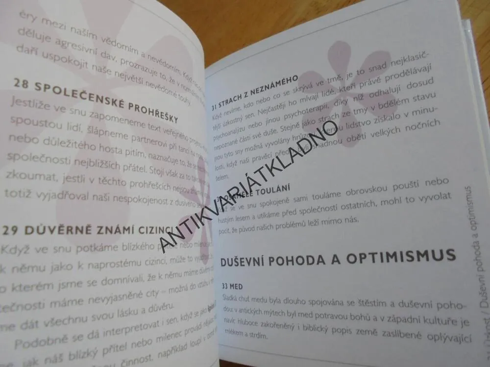 1001 SNŮ, ALTMAN, SNÁŘ,