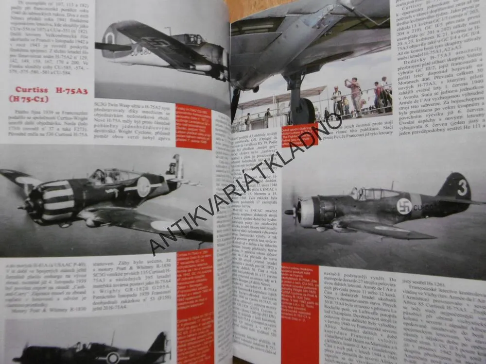 AERO 8, CURTISS H-75, LETADLO,