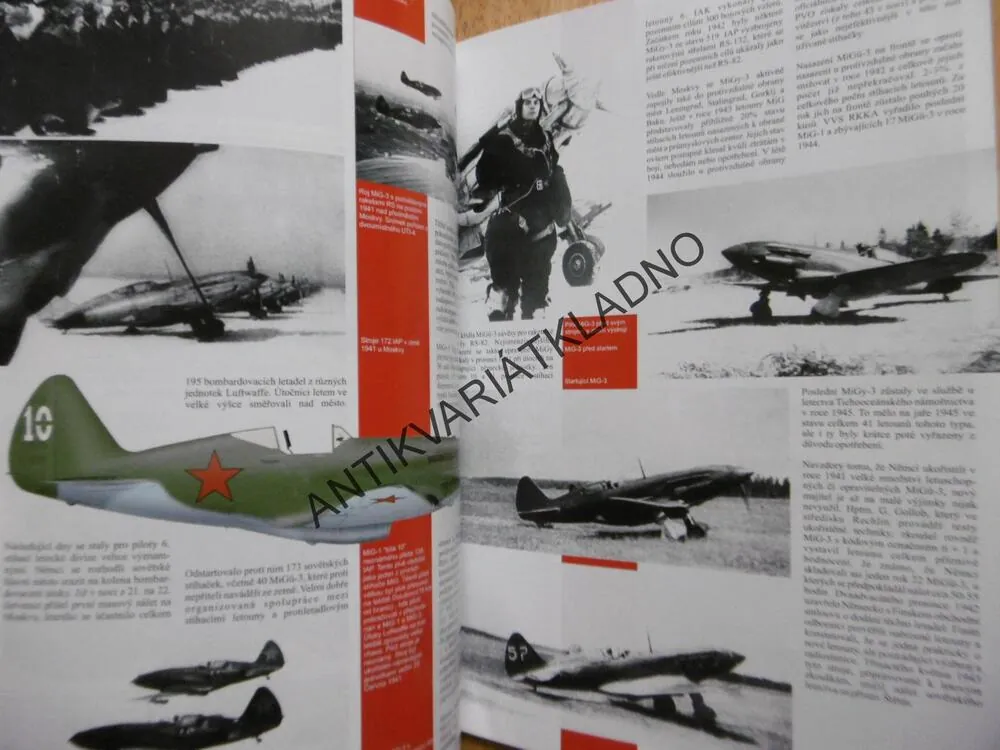 AERO 20, P-39 AIRACOBRA V SSSR, MIG-3, LETADLO,