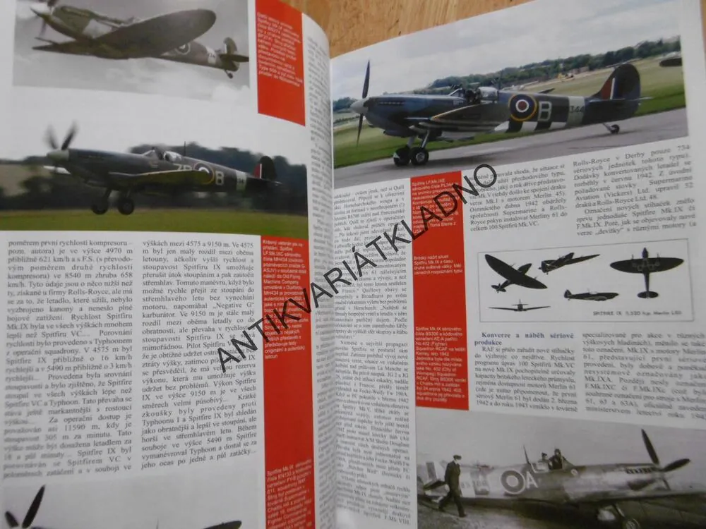 AERO 29, SPITFIRE MK.IX. 1.DÍL, LETADLO,