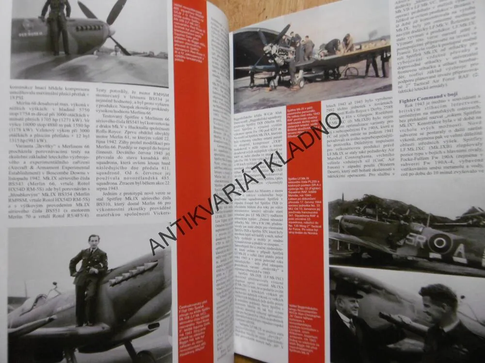AERO 32, SPITFIRE MK.IX. 2.DÍL, LETADLO,