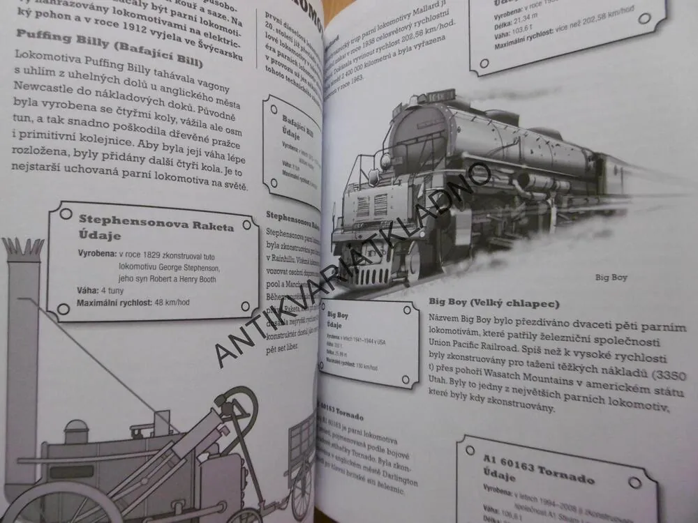 POSTAV SI SÁM, PARNÍ LOKOMOTIVA, SKLÁDACÍ STAVEBNICE BEZ POUŽITÍ NŮŽEK