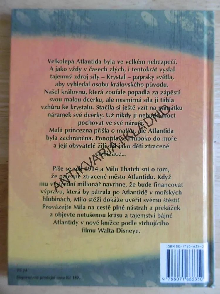 ATLANTIDA TAJEMNÁ ŘÍŠE, DISNEY, **an