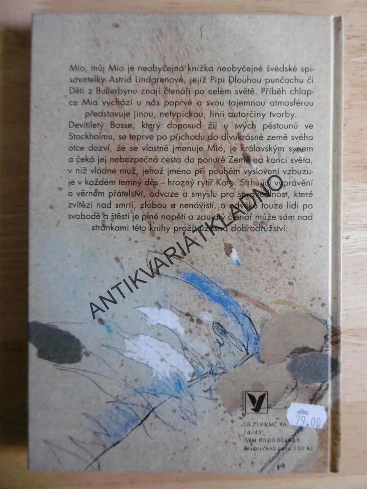 MIO, MŮJ MIO, ASTRID LINDGRENOVÁ, ELIŠKA KONOPISKÁ