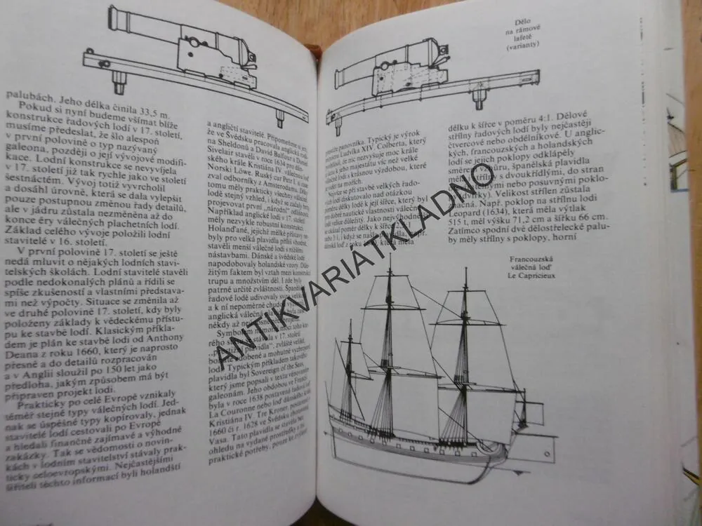 VÁLEČNÉ LODĚ 1., LODĚ VESLOVÉ A PLACHETNÍ DO ROKU 1860, HYNEK, KLUČINA, **an