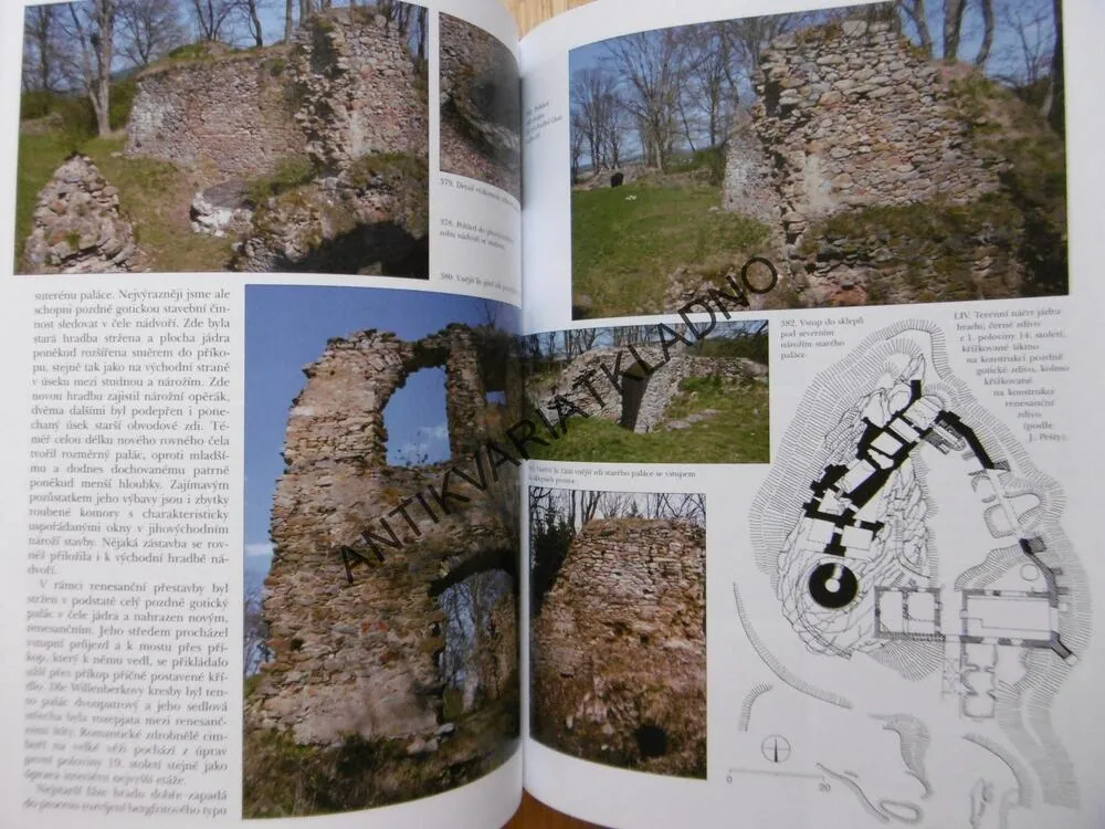 ZŘÍCENINY HRADŮ, TVRZÍ A ZÁMKŮ, JIŽNÍ ČECHY, TOMÁŠ DURDÍK