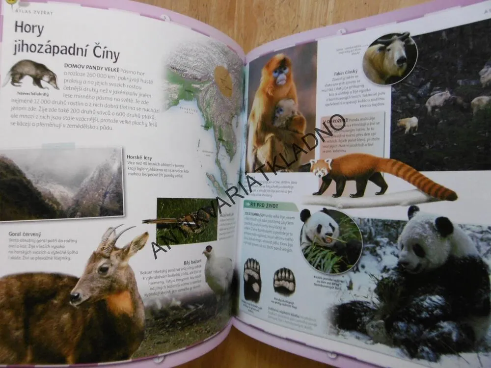 ATLAS ZVÍŘAT, ANIMAL PLANET, **an