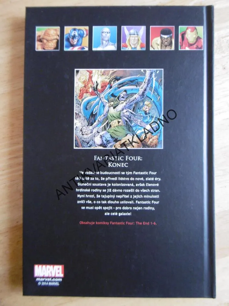 FANTASTIC FOUR, KONEC, KOMIKS MARVEL 46.