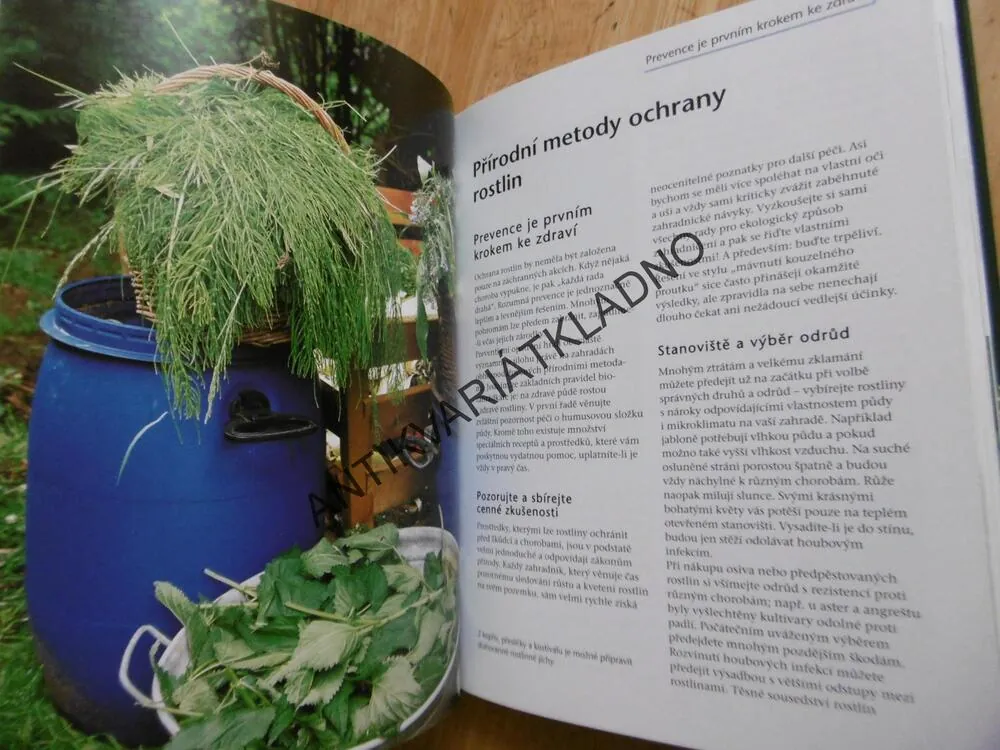 BIO ZAHRÁDKA, PĚSTOVÁNÍ BLÍZKÉ PŘÍRODĚ, MARIE-LUISE KREUTEROVÁ, **an