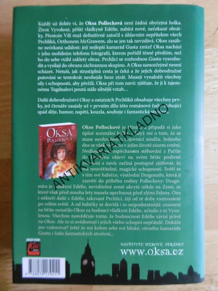 OKSA POLLOCKOVÁ, LES ZBLOUDILÝCH, KNIHA DRUHÁ, ANNE PLICHOTOVÁ, GENDRINE WOLFOVÁ, **an