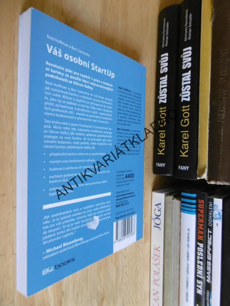 VÁŠ OSOBNÍ STARTUP, REID HOFFMAN, BEN CASNOCHA,