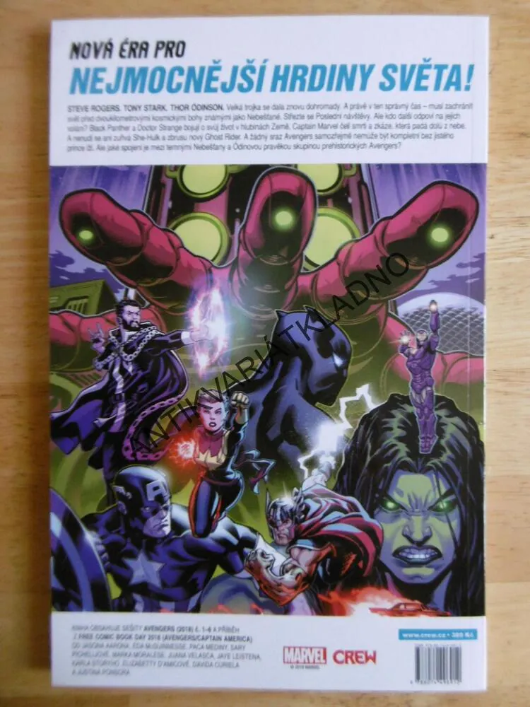 AVENGERS, POSLEDNÍ NÁVŠTĚVA, KOMIKS MARVEL 1., **an
