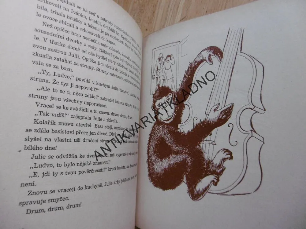 OPIČKA Z KLAMOVKY, OLDŘICH HLAVÁČEK, ANTONÍN MICHALČÍK, **an