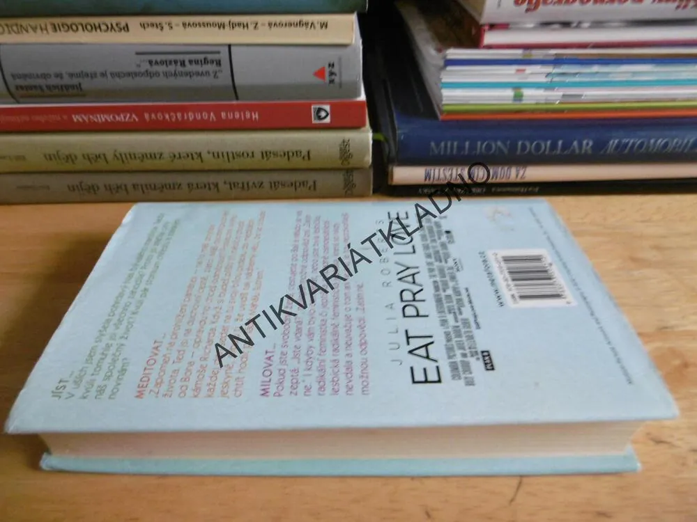 JÍST, MEDITOVAT, MILOVAT, ELIZABETH GILBERTOVÁ, **an