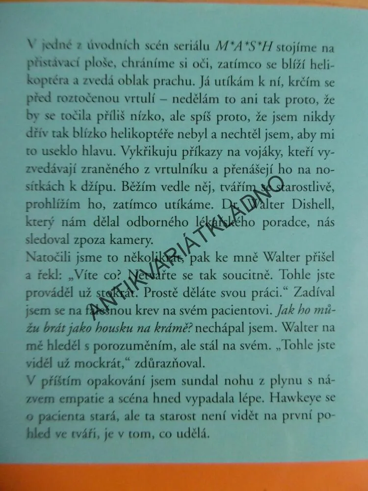 CO JSEM ZASLECHL, KDYŽ JSEM MLUVIL SÁM SE SEBOU, ALAN ALDA,
